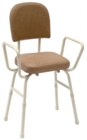 Perching Stool, Height Adjustable with arms