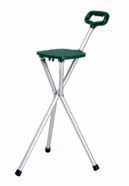 Tri-pod Walking Stick Seat [Aluminium]
