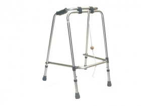 Walking Frame - Coopers Adjustable folding  no wheels