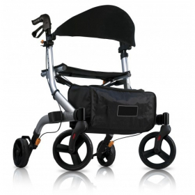 SPACELITE SUPA-LIGHT-WEIGHT ROLLATOR SILVER